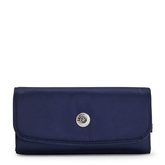 Kipling Money Land Snap Wallet Portefeuille Donkerblauw | BE 2190KO